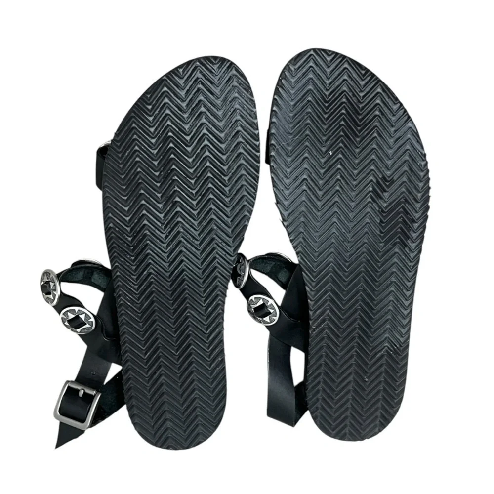 Treasure & Bond Black Sandals With Straps - Size 7.5